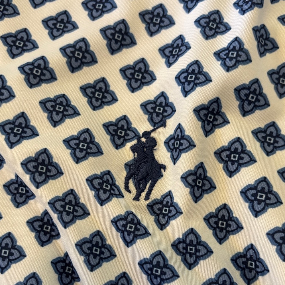 Polo by Ralph Lauren Navy and White Checkered Shirt - Picture 2 of 3